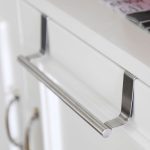 2 taille porte-serviettes sur porte porte-serviettes barre support suspendu salle de bain armoires de cuisine étagère