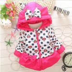 Vestes d'hiver Minnie Mickey pour filles | Vêtements pour bébés, manteaux à capuche pour enfants, vêtements d'extérieur chauds pour bébés garçons