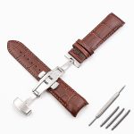 Accessoires de montre bracelet en cuir pour Tissot bracelet 22mm23mm24mm1853 bibliothèque T035 hommes en cuir noir T610028591 montre hommes bracelet