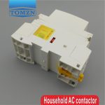 TOCT1 contacteur modulaire 4P 25A | 220V/230V 50/60HZ, Din rail, ac domestique, 4NO