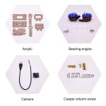 Module de caméra capteur de Vision intelligent Kit panoramique-inclinaison avec 2 pièces Micro Servos Robot intelligent caméra HD pour framboise Pi-caméra/PTZ unique