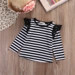 Vêtements en dentelle pour petites filles | En coton, à manches longues, vêtements pour petites filles, vêtements pour et hauts