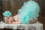 Nouveau 4 couleurs nouveau-né Tutu jupe avec fleur assortie bandeau superbe nouveau-né Photo accessoire fille Tutu jupe
