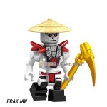 Os soldat frakmâchoire Garmadon arme squelette armée Ninja blocs de construction Action cadeau jouets pour enfants