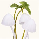 Lampe champignon champignon veilleuse ue & US prise capteur de lumière AC110V-220V 3 LED lampe champignon coloré Led veilleuses pour bébé