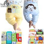 Pantalons PP pour enfants et filles | Vêtements de détail 5 pièces/paquet pour 0-2 ans