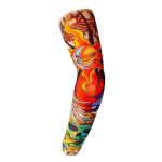 Manchon chauffe-bras Protection soleil, séchage rapide, estival, respirant en 3D avec tatouage, 1 pièce