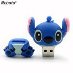 Véritable bande dessinée Lilo et point USB lecteur flash 4GB 8GB 16GB 32GB U disque mignon pouce clé de mémoire 64GB stylo lecteur usb flash
