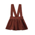 Pudcoco-jupe à bretelles pour filles | Stock US, salopette princesse pour fête d'automne pour bébés filles