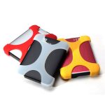 2.5 "Portable externe disque dur sac housse étui de transport étui en caoutchouc de silicone pour WD Sony 2.5 pouces coloré disques durs HDD
