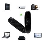 2019 nouveau russe anglais C120 mouche Air souris 2.4G Mini clavier sans fil télécommande Rechargeable pour PC Android TV Box