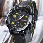 Haut de gamme marque de mode militaire montre à Quartz hommes sport montres-bracelets horloge heure mâle Relogio Masculino 8O75