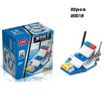 Mini transport réservoir avion voiture éducatif assemblé modèles blocs de construction compatibles petites briques jouets pour enfants