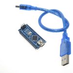 Livraison gratuite pour arduino Nano V3.0 contrôleur ATMEGA328P ATMEGA328 original CH340 + câble USB