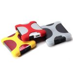 2.5 "Portable externe disque dur sac housse étui de transport étui en caoutchouc de silicone pour WD Sony 2.5 pouces coloré disques durs HDD