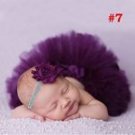 Jupe Tutu et bandeau pour nouveau-né rose menthe | Tenue Tutu pour bébés, accessoire de photographie pour nouveau-né, pettijupe, Costume pour nouveau-né TS034