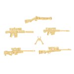 Militaire Swat arme blocs de construction armes Pack ville Police soldat constructeur série WW2 armée accessoires MOC brique garçons cadeau jouets