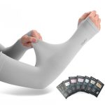 2 pièces bras manches UV Protection main couverture refroidissement plus chaud course pêche cyclisme Ski mangas para brazo
