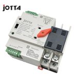 Jotta-commutateur de transfert automatique | 110V/220V Mini ATS, commutateur de transfert automatique, commutateurs électriques, double commutateur d'alimentation