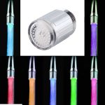 Buse de robinet lumineux RGB 7 couleurs | Changement de température clignotante, robinet aérateur économie d'eau, cuisine accessoires de salle de bains