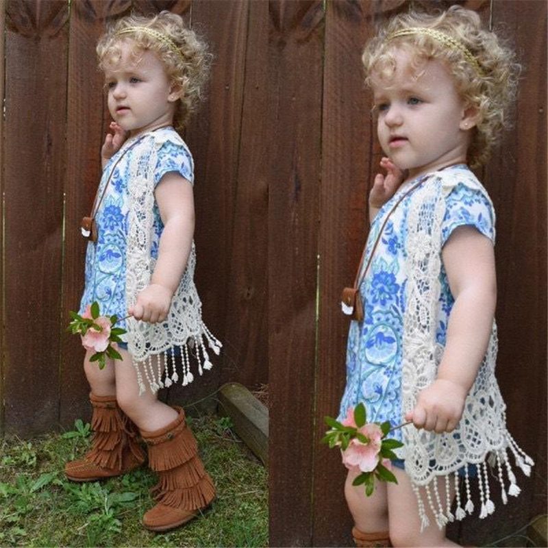Gilet-en-dentelle-pour-bébés-filles-|-Cardigan-en-Crochet-ajouré,-gilet-à-glands-hauts,-chemisier Gilet en dentelle pour bébés filles | Cardigan en Crochet ajouré, gilet à glands hauts, chemisier