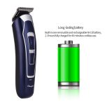 Tondeuse à cheveux électrique Rechargeable à faible bruit tondeuse à cheveux Machine de coupe de cheveux barbe rasoir Trimer pour hommes barbier cheveux rasage