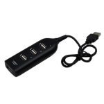 Micro USB Hub 2.0 Multi Port USB 4 Ports Hub USB haute vitesse Hab avec interrupteur marche/arrêt séparateur USB pour accessoires PC ordinateur