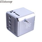 2019 TD-V26 haut-parleur Mini FM Radio récepteur MP3 lecteur de musique LCD barre de son Micro SD TF musique stéréo haut-parleur pour ordinateur portable