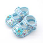 Chaussures à cercles multicolores pour bébés filles | Chaussures respirantes et antidérapantes, chaussures à fleurs pour nourrissons