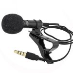 1/2 pièces/ensemble micro pince-on collier cravate téléphone portable Lavalier Microphone micro pour ios Android téléphone portable ordinateur portable tablette enregistrement