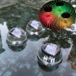 Lampe LED Disco piscine étanche énergie solaire LED Multi couleur changeante eau dérive lampe lumière flottante sécurité livraison directe