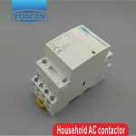 TOCT1-contacteur modulaire ac domestique | 4P 25A 2NC 2NO 220V/230V 50/60HZ Din rail,