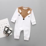 2020 mignon animaux printemps bébé barboteuse nouveau-né bébé vêtements enfants à manches longues sous-vêtements coton garçons vêtements bébé filles barboteuse