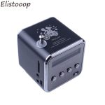 2019 TD-V26 haut-parleur Mini FM Radio récepteur MP3 lecteur de musique LCD barre de son Micro SD TF musique stéréo haut-parleur pour ordinateur portable