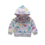 Sweat-shirt rayé pour enfants | 27 petits garçons et filles, vêtements à capuche décontractés, imprimé Animal, vêtements d'extérieur pour enfants