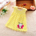Robes a-ligne sans manches vêtements de sport Mini princesse robe mignonne coton bébé 0-24 mois fille robe