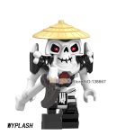 Os soldat frakmâchoire Garmadon arme squelette armée Ninja blocs de construction Action cadeau jouets pour enfants