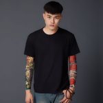 Manchon chauffe-bras Protection soleil, séchage rapide, estival, respirant en 3D avec tatouage, 1 pièce