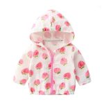 Fafami-manteau d'été anti-moustiques bébé 0-3T nouveau-né | Protection UV, vêtements d'extérieur, en gaze de coton, veste à capuche pour enfants