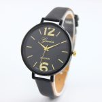 Haute qualité femmes montre décontracté dames occasionnels Faux cuir Quartz analogique montre-bracelet livraison directe Style 11