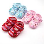 Chaussures à cercles multicolores pour bébés filles | Chaussures respirantes et antidérapantes, chaussures à fleurs pour nourrissons