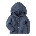 Manteau de chandail pour nouveau-nés | Cardigans d'automne et d'hiver, vêtements en tricot chaud, pour bébés garçons filles