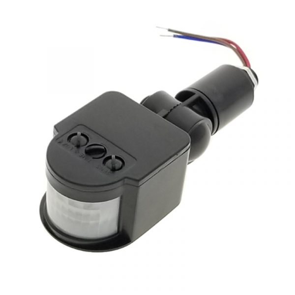 Capteur PIR infrarouge automatique | Détecteur de mouvement 110V 220V 180 V rotatif sur degrés minuterie extérieure étanche, interrupteur de lumière