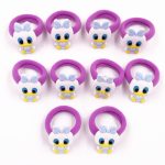 Bande élastique en Nylon 10 pièces Mickey Minnie Daisy | Cheveux, bande élastique pour cheveux, bandeau pour enfants, accessoires pour cheveux, bande de cheveux de fille, gomme pour cheveux de dessin animé
