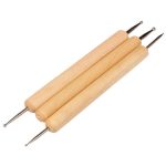 Boule stylet Sculpte modèle argile poterie céramique cire Sculpture modèle moulage point façonnage outil gaufrage boue artisanat bricolage
