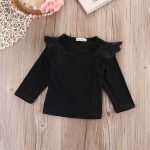 Vêtements en dentelle pour petites filles | En coton, à manches longues, vêtements pour petites filles, vêtements pour et hauts