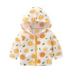 Fafami-manteau d'été anti-moustiques bébé 0-3T nouveau-né | Protection UV, vêtements d'extérieur, en gaze de coton, veste à capuche pour enfants