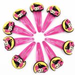 Bande élastique en Nylon 10 pièces Mickey Minnie Daisy | Cheveux, bande élastique pour cheveux, bandeau pour enfants, accessoires pour cheveux, bande de cheveux de fille, gomme pour cheveux de dessin animé