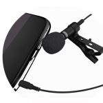 1/2 pièces/ensemble micro pince-on collier cravate téléphone portable Lavalier Microphone micro pour ios Android téléphone portable ordinateur portable tablette enregistrement