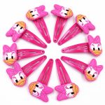 Bande élastique en Nylon 10 pièces Mickey Minnie Daisy | Cheveux, bande élastique pour cheveux, bandeau pour enfants, accessoires pour cheveux, bande de cheveux de fille, gomme pour cheveux de dessin animé